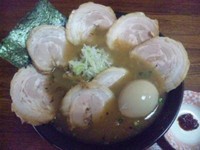 「たまやチャーシュー麺こってり950円」@ら～麺 たまやの写真