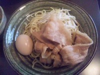 「味玉肉つけ麺大盛1000円」@麺藤田の写真