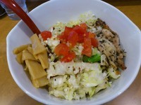 「油そば（300g）\750」@麺屋 紅の写真