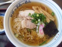 「しょうゆラーメン600円」@そば処 すぎの写真