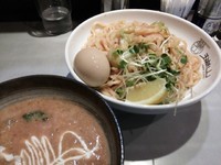 「【季節のつけそば】春キャベツの明太つけ麺（中盛）830円」@中華蕎麦 瑞山（ZUIZAN）の写真