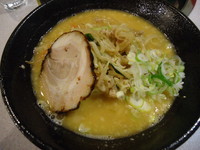 「なまらこってりらーめん　750円」@北海道ラーメン なまら 蒲生店の写真