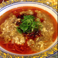 「サンラータンメン」@バーミヤン 東新小岩店の写真