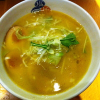 「塩ラーメン 白湯 大人の燻製玉子入り」@塩逸品 五代目けいすけ 本店の写真