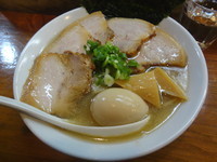 「全部入り鯛塩ラーメン＋チャーシューごはん」@らーめん・つけめん いつ樹の写真