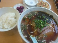 「ラーメンセット ¥690」@麺飯店 貴一の写真
