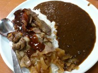 「焼き肉カレー\500」@東京チカラめし 御徒町1号店の写真