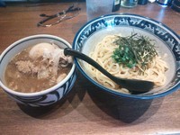 「豚玉つけ麺」@ラーメンアキラの写真