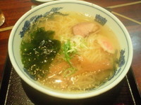 「塩ラーメン(650円)」@湯本ハイカラ中華 日清亭 本店の写真