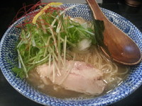 「【期間数量限定】狼煙塩らぁめん（大盛り）¥730+¥100」@狼煙 〜NOROSHI〜の写真