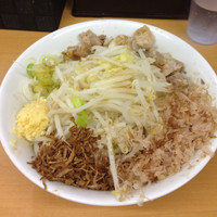 「油そば(中盛)」@ラーメン ○菅の写真