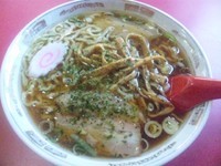 「赤湯ラーメン大盛730円」@龍上海 赤湯本店の写真