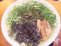 「めかぶ塩中華大盛700+150円」@つるつるかめやの写真