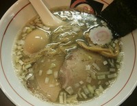 「味玉にぼしそば」@おおぜき中華そば店の写真