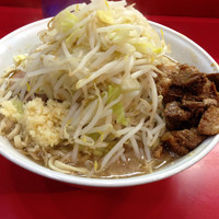 「小らーめん＋ほぐし豚」@麺屋 桐龍の写真