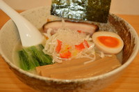 「和風あっさり塩（細麺）　750円」@濃厚ラーメン じゅんの写真