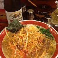 「塩ラーメンネギトッピング」@広州市場 大塚店の写真