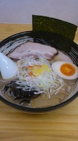 「とんこつこってり　塩　細麺」@濃厚ラーメン じゅんの写真