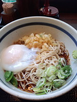 「朝そば(冷)300円」@蕎麦 一心たすけ 日本橋店の写真