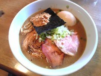 「真空そば＋全部のせ」@喜元門 水戸笠原店の写真