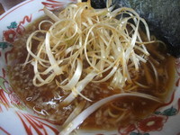 「ネギラーメン650円」@中華そば 吾衛門の写真