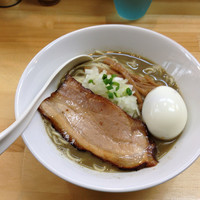 「特濃煮干しそば730円、味玉100円、和え玉150円」@煮干中華ソバ イチカワの写真