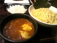 「カレーつけめん 大盛無料＋ライス無料」@つけめん あびすけ 元住吉店の写真