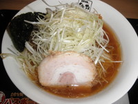「醤油らーめん+ネギ　「750円+サービス」」@自家製麺 佐野 イオンモール春日部店の写真