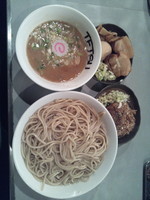 「特製あつもり(大盛)＋名物！肉おこわ」@つけめん102 大宮店の写真