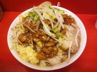 「小ラーメン+カレー+味玉」@ラーメン 学の写真