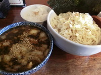 「スープカレーつけ麺大盛り＋ライス（1,100円）」@スープカレーのハンジローの写真