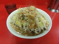 「ラーメン小　650円　ニンニク　脂」@ラーメン二郎 茨城守谷店の写真