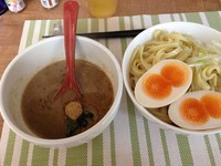 「素つけめん　５００円　味玉クーポン」@つけ麺ポロロの写真