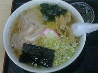 「中華そば大盛650円」@あきばやの写真