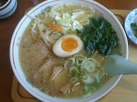 「味噌ラーメン650円」@バロンの写真