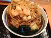 「天ぷらそば（￥550）」@瀬谷そばの写真