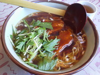 「豚角煮ラーメン（大盛り）」@上海料理 美食楼の写真