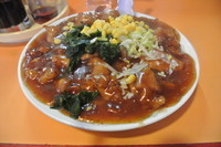 「焼肉冷やし」@中華 大進の写真