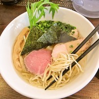 「【限定】カムイシオユエビワンタンメン　780円」@麺や 蒼 AOIの写真