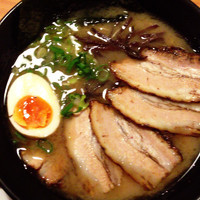 「豚骨ラーメン（特製黒油）」@美園とんこつラーメン 四六三の写真