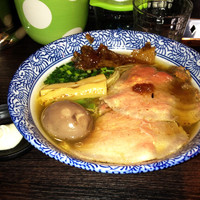 「（3月限定）専用味玉付牛らーめん¥900」@麺処 ほん田 nijiの写真