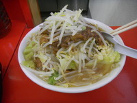 「小ラーメンカレー野菜ニンニク」@ラーメン 学の写真