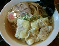 「わんたんめん（しょうゆ）」@らーめん超ひがし皐月の写真