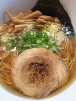「あご出汁煮干そば(細麺、バラ)￥７５０」@麺や 虎ノ道の写真