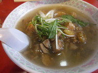 「三崎まぐろラーメン850円」@牡丹の写真