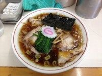 「チャーシューメン＋ほうれん草」@青島食堂 秋葉原店の写真