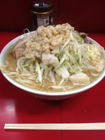 「小ラーメン（ニンニクアブラ）」@ラーメン二郎 中山駅前店の写真