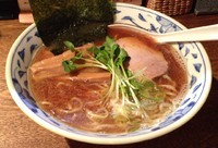 「魚薫ラーメン＋半ライス(700円＋100円)」@麺部 しば盛の写真