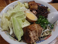 「ターローメン(800円)半ライス(100円)替玉(150円)」@熊本らーめん 育元の写真