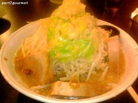 「ふく郎 豚増し ヤサイニンニクアブラ醤油ダレ(850円)」@らーめん福たけ 富里店の写真
